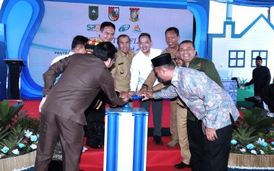 Inauguration of Pekanbaru – Kampar Cross – City SPAM, “First Water Flow”